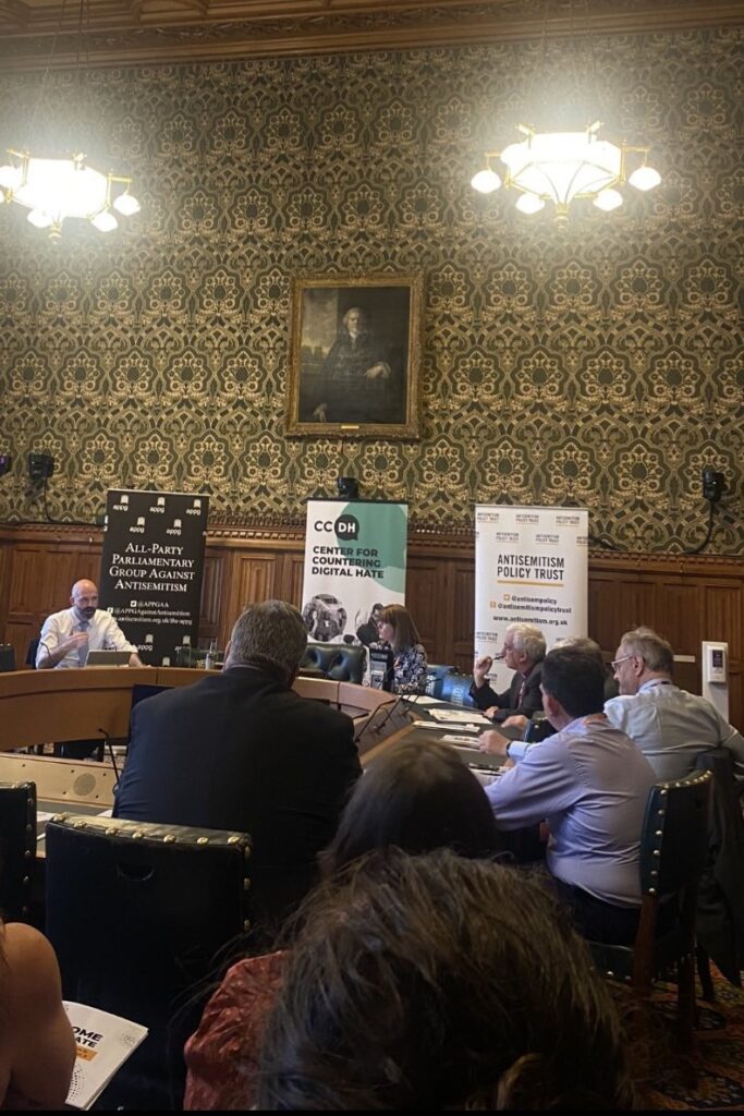 APPG Against Antisemitism Panel: Antisemitism on Social Media
