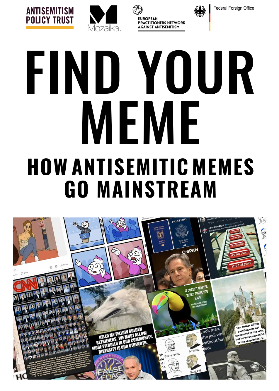 PDF Cover - Find Your Meme - How Antisemitic Memes Go Mainstream